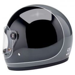 biltwell gringo s bukósisak storm szürke/ fekete tracker fényes