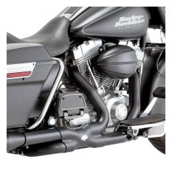 vance & hinespower dual crossover kipufogó leömlő fekete - 95-16 FLT