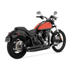 vance & hines 2 1/2" big shots staggered - 1986-2017 Softail