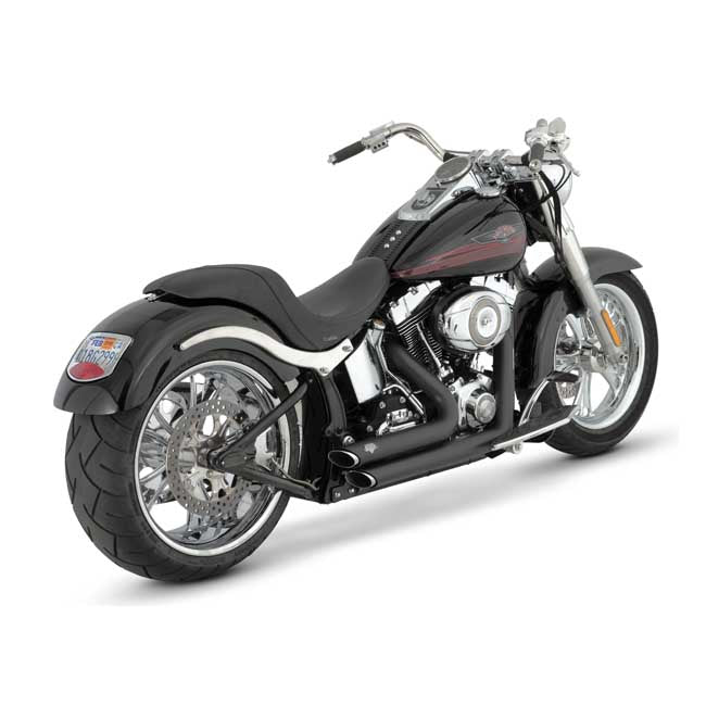 vance & hines shortshots staggered 2 1/2" 2-2 kipufogórendszer - 1987-2011 Softail