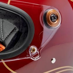 biltwell gringo s bukósisak garnet piros lángok