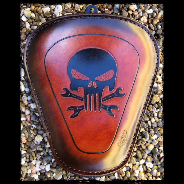 dhcustom up skull barna szóló nyereg - 10-22 Sportster