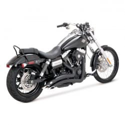 vance & hines big radius pcx kipufogórendszer fekete - 2006-2017 Dyna