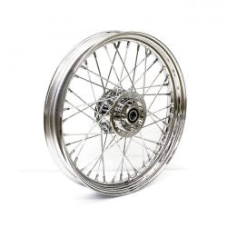 2.50 x 19 első kerék szett 40 króm küllős - 04-05 FXD/B/C/L