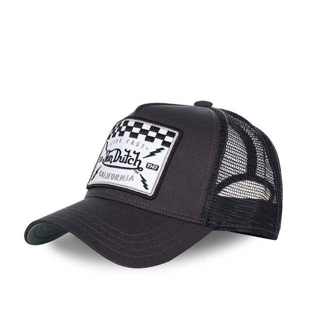 von dutch négyzet baseball sapka fekete