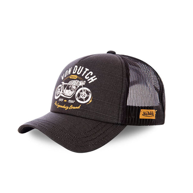 von dutch crew9 baseball sapka fekete
