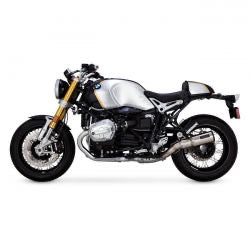 vance & hines hi-output kipufogódob szálcsiszolt rozsdamentes - 2014-2020 BMW R9 T