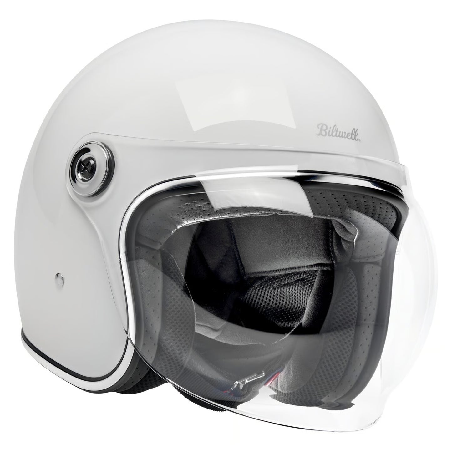 biltwell tahoe bukósisak fényes fehér
