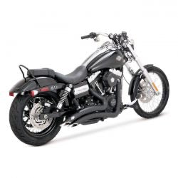 vance & hines 2-1/2" big radius 2-2 kipufogórendszer fekete 2006-2017 Dyna