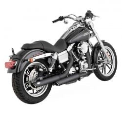 vance & hines twin slash 3" kipufogódob fekete - 07-16 FLS