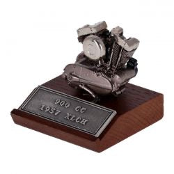 harley davidson ironhead motorblokk 1:10 model - 1957