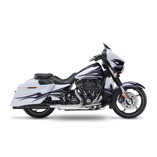 kesstech fl-dupla kipufogódob fekete - 114" M8 Touring