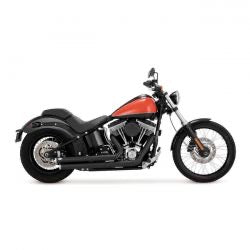 vance & hines 2 1/2" big shots staggered - 1986-2017 Softail