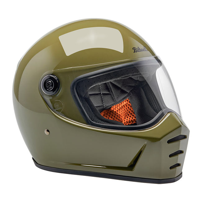 biltwell lane splitter bukósisak - Olive Green