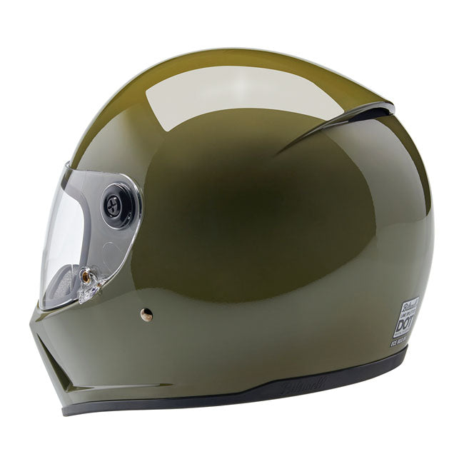 biltwell lane splitter bukósisak - Olive Green