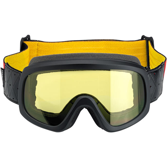 overland 2.0 tri-stripe goggle motoros szemüveg - piros/sárga/narancs