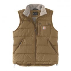 carhartt montana laza szabású bélelt mellény - tölgybarna
