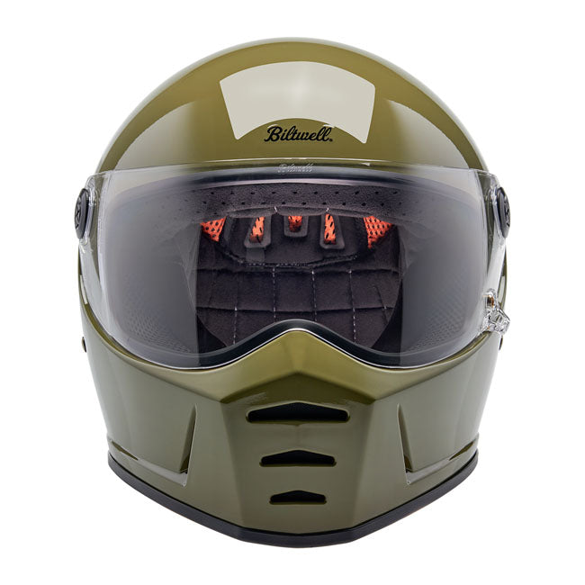 biltwell lane splitter bukósisak - Olive Green