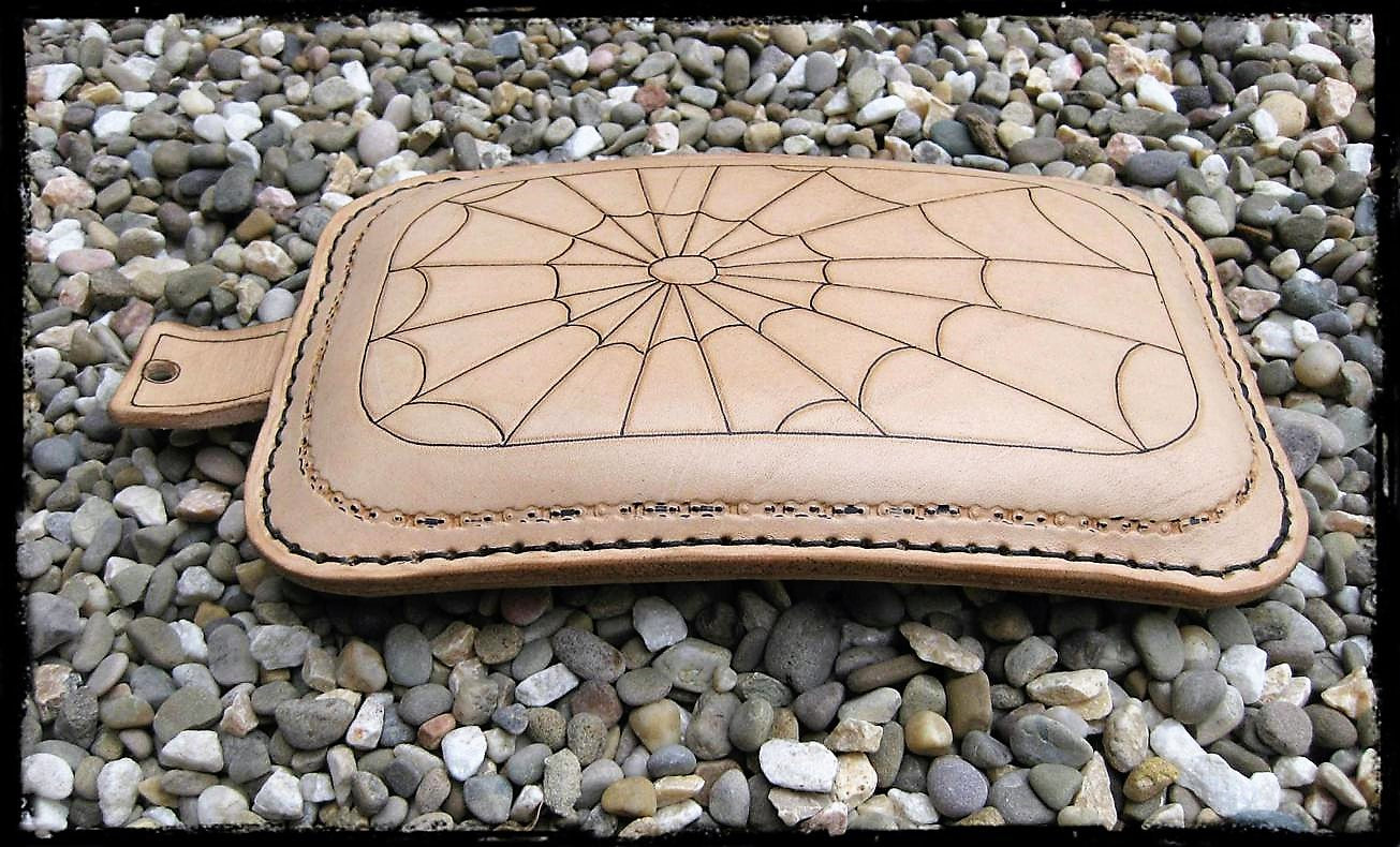 dhcustom spider bőr utasülés