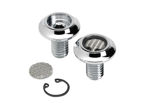 lowbrow radius szuszogó csavar 1/2"-17 króm - 1999-2017 FXD/ 00-24 FXS/ 99-24 FLT/ Tri
