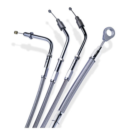 barnett alapjárat bowden +18" fémhálós - 1996-2021 CV karburátor/befecskendezés