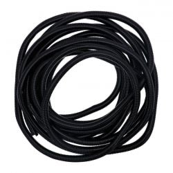 hasított PVC kábelvédő cső fekete - 3/4" - 50ft