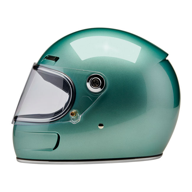 biltwell gringo sv bukósisak metallic sea foam