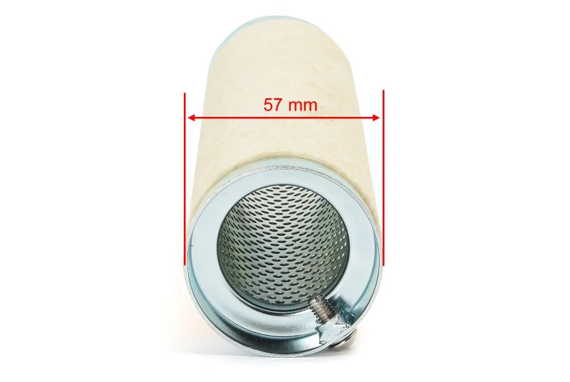 kipufogódob hangtompító - 2 3/8” - 57 x 254 mm