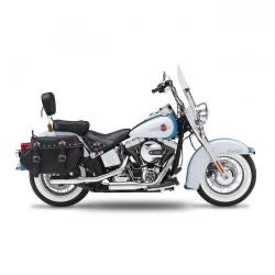 kesstech 2-2 3" low kipufogódob ESM2 króm - 2000-2006 Softail