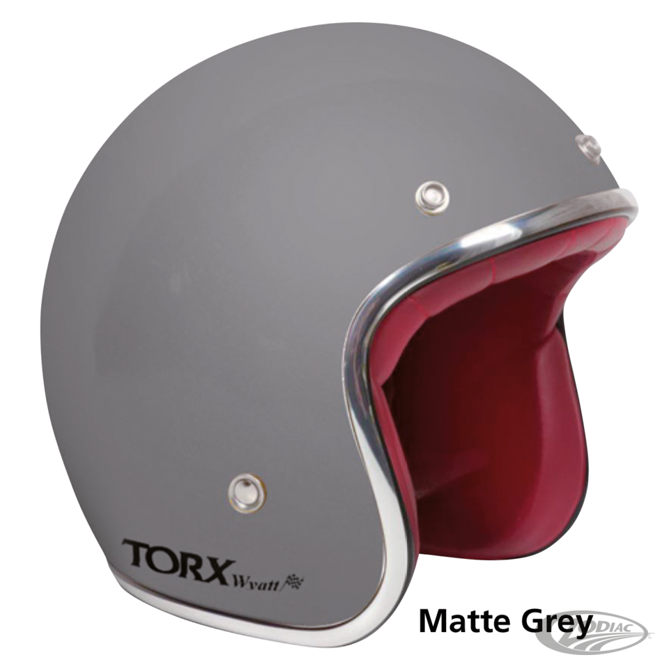 torx wyatt bukósisak matt szürke - ECE