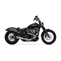 vance & hines 2-1 upsweep pcx kipufogórendszer szálcsiszolt - 2018-2020 Softail