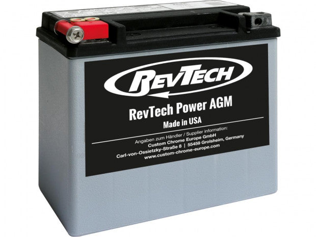 revtech ETX16L agm 325A 19Ah akkumulátor - 1991-1996 Dyna/ 1991-1996 Softail