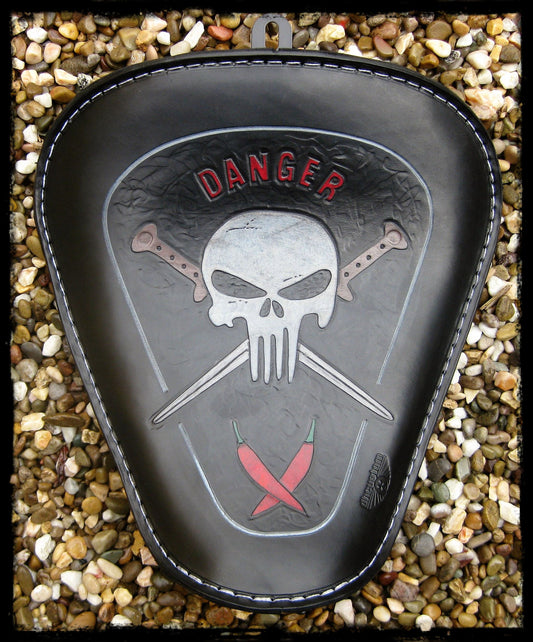 dhcustom up danger szóló nyereg - 10-22 Sportster
