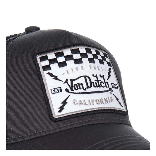 von dutch négyzet baseball sapka fekete