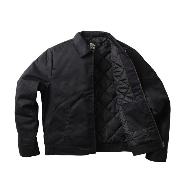 lucky 13 pirate skull work jacket dzseki
