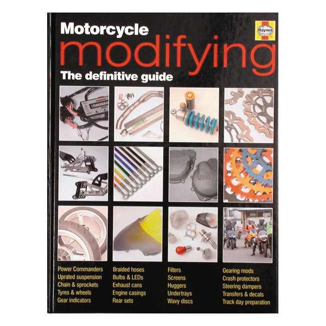 haynes motokerékpár modifying book - the definitive guide