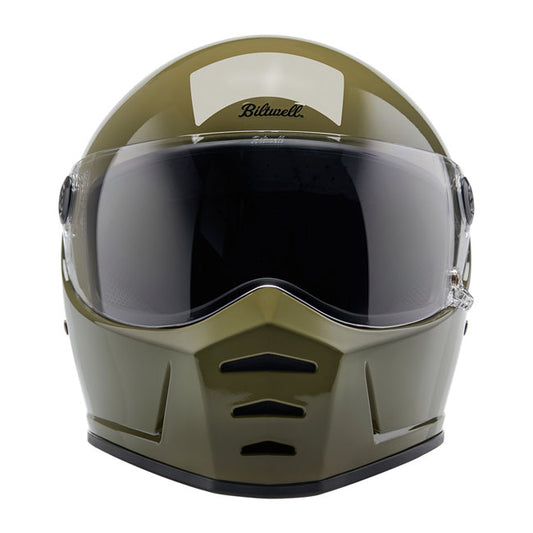 biltwell lane splitter bukósisak - Olive Green