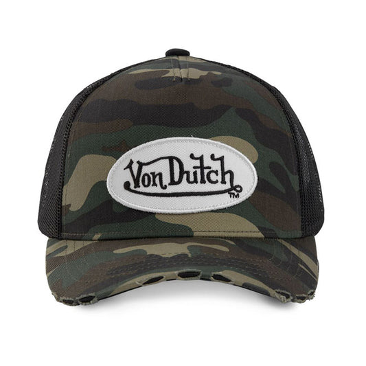 von dutch logo baseball sapka camouflage