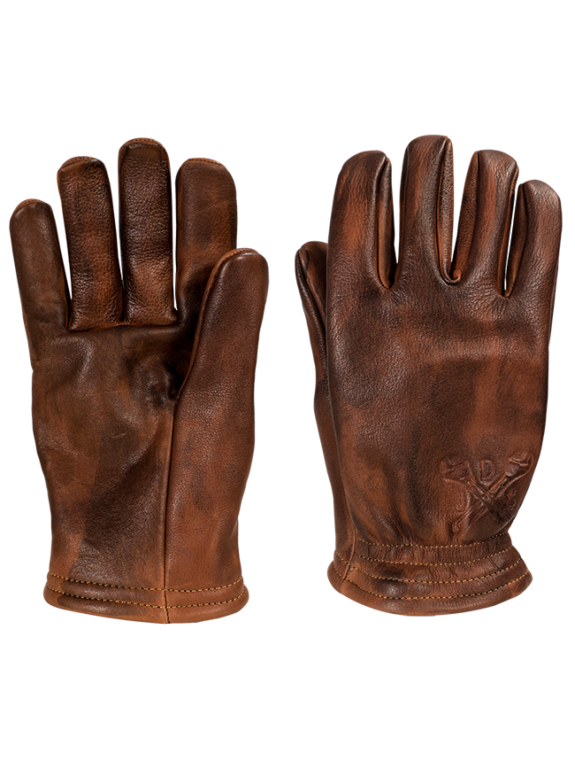 john doe freekeréker kevlar® motoros bőrkesztyű - barna
