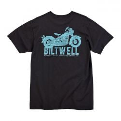 biltwell old junk pocket póló fekete