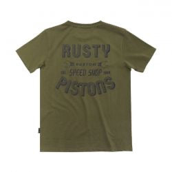 rusty dugattyús hulton póló - khaki