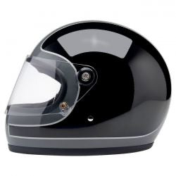 biltwell gringo s bukósisak storm szürke/ fekete tracker fényes