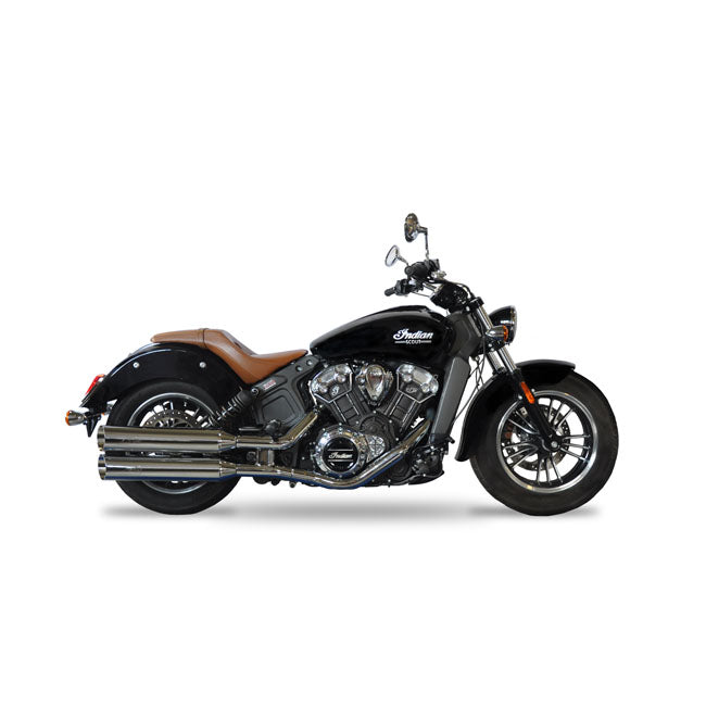 kesstech 2-2 brave spirit kipufogódob króm - Indian Scout Bobber
