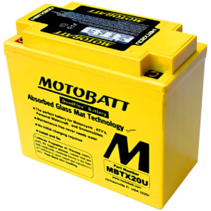 motobatt quadflex agm akkumulátor 200A 14.0Ah - 03-10 XB/2004-2020 Sportster