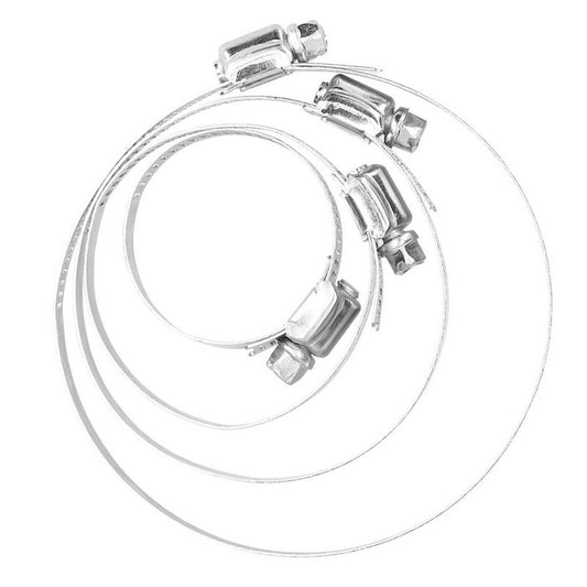 rozsdamentes szerelék bilincs - 40-63mm