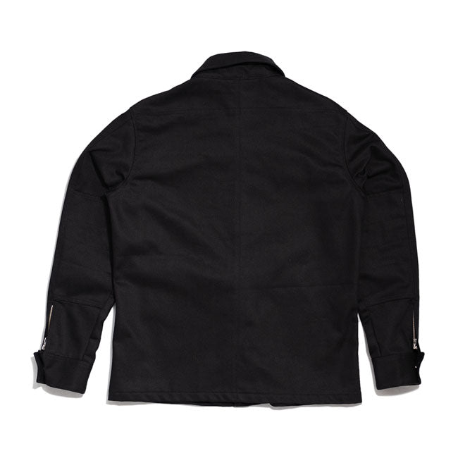 bike shed resistant overshirt moto kabát fekete
