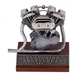 harley-davidson shovelhead flat side motorblokk makett 1:6 - 1966-1969