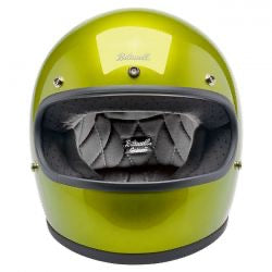 biltwell gringo bukósisak metál lime