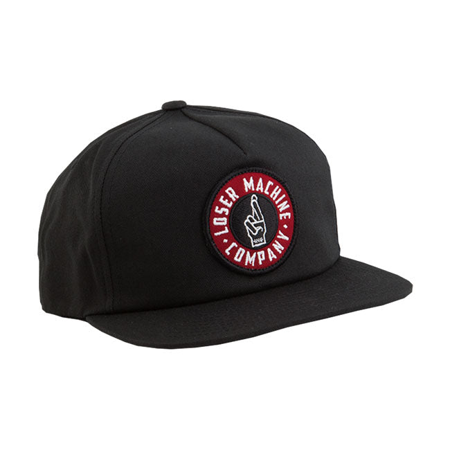 loser machine godd luck baseball sapka fekete