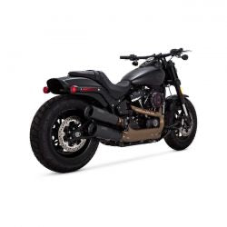 vance & hines hi-output fekete - 2018-2020 Softail FxFB/ 18-23 FXFBS